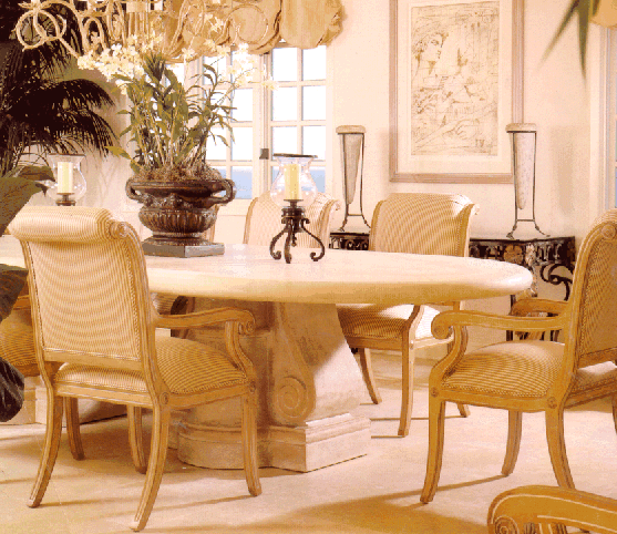 French Rivera Dining Room