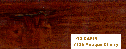 3126 Log Cabine, Antique Cherry